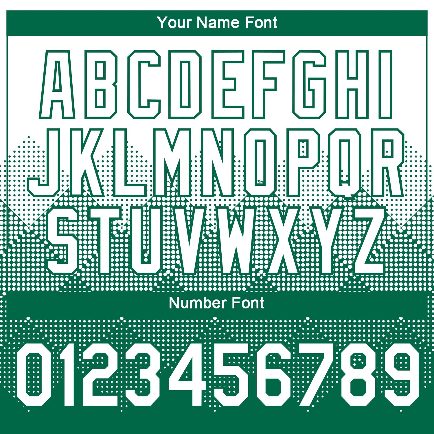 Custom White Kelly Green 3D Pattern Design Gradient Square Shapes Performance T-Shirt