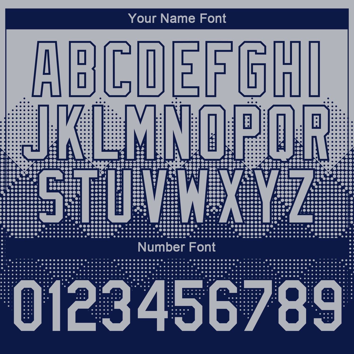 Custom Gray Navy 3D Pattern Design Gradient Square Shapes Performance T-Shirt