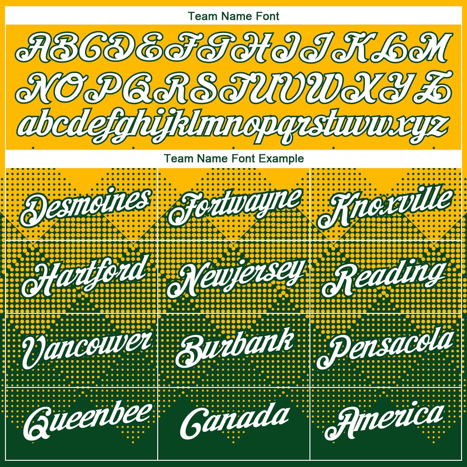 Custom Gold White-Green 3D Pattern Design Gradient Square Shapes Performance T-Shirt