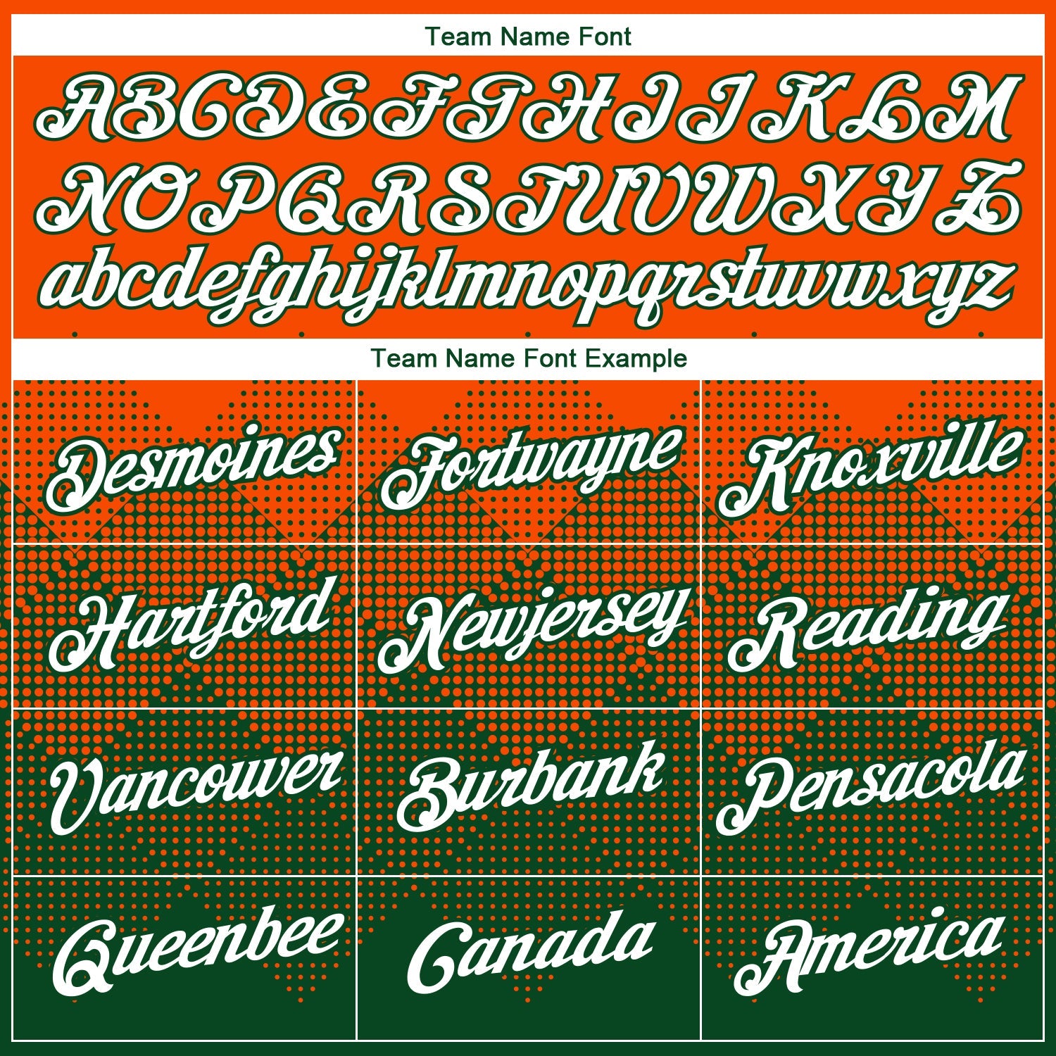 Custom Orange White-Green 3D Pattern Design Gradient Square Shapes Performance T-Shirt