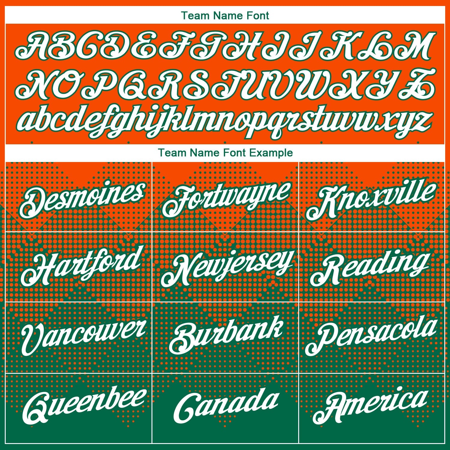 Custom Orange White-Kelly Green 3D Pattern Design Gradient Square Shapes Performance T-Shirt