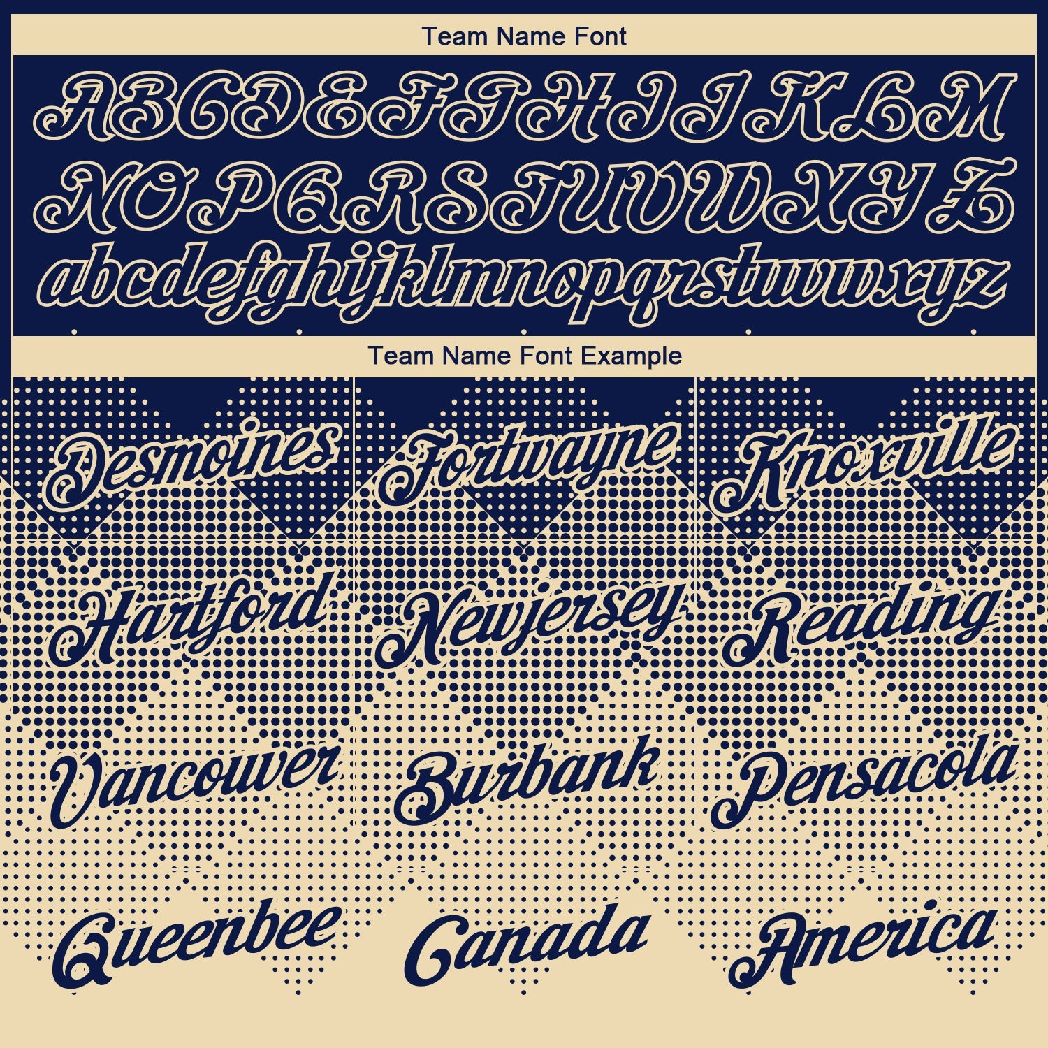 Custom Navy Cream 3D Pattern Design Gradient Square Shapes Performance T-Shirt