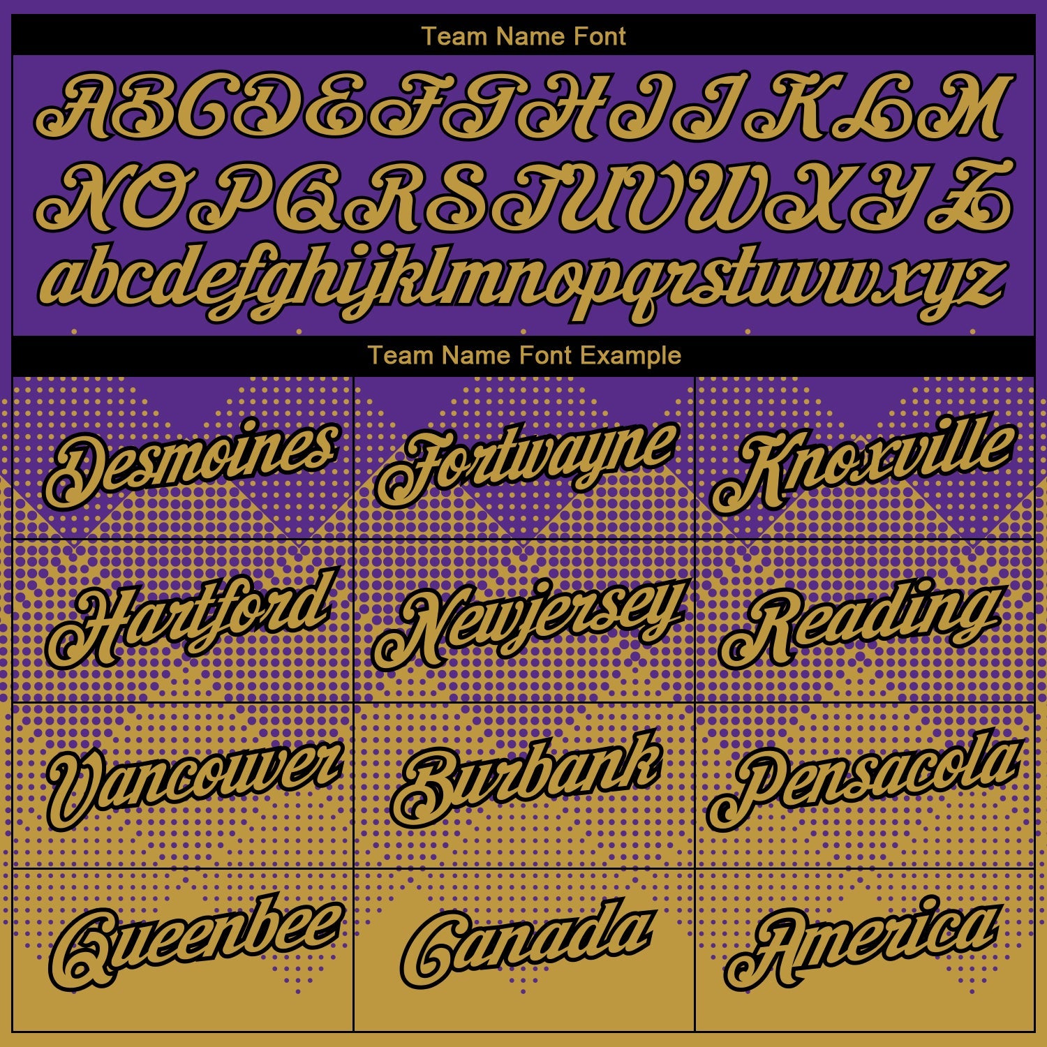 Custom Purple Old Gold-Black 3D Pattern Design Gradient Square Shapes Performance T-Shirt