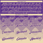 Custom Purple Cream 3D Pattern Design Gradient Square Shapes Performance T-Shirt