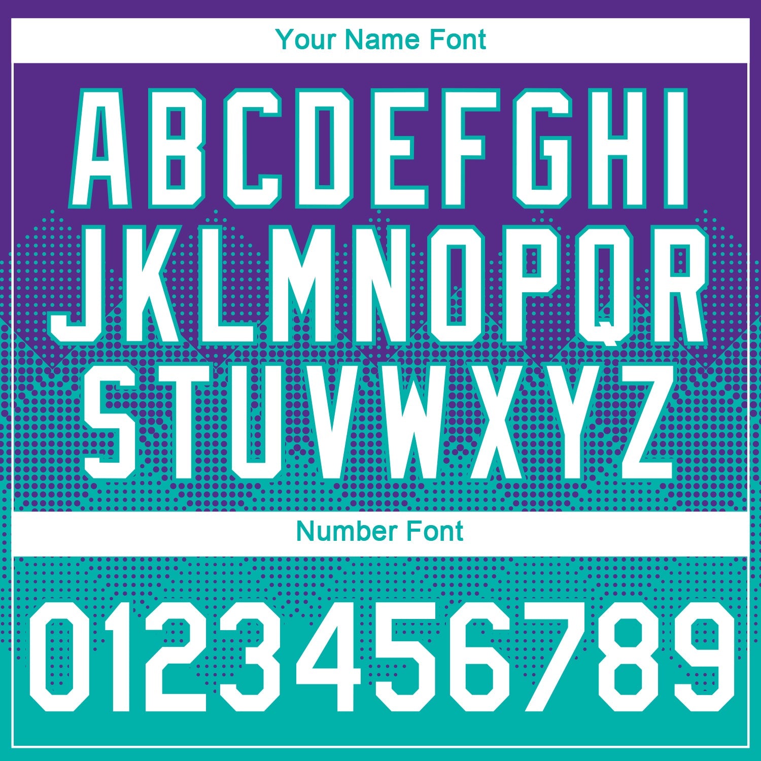 Custom Purple White-Aqua 3D Pattern Design Gradient Square Shapes Performance T-Shirt