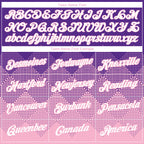 Custom Purple White-Light Pink 3D Pattern Design Gradient Square Shapes Performance T-Shirt