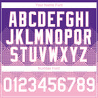 Custom Purple White-Light Pink 3D Pattern Design Gradient Square Shapes Performance T-Shirt