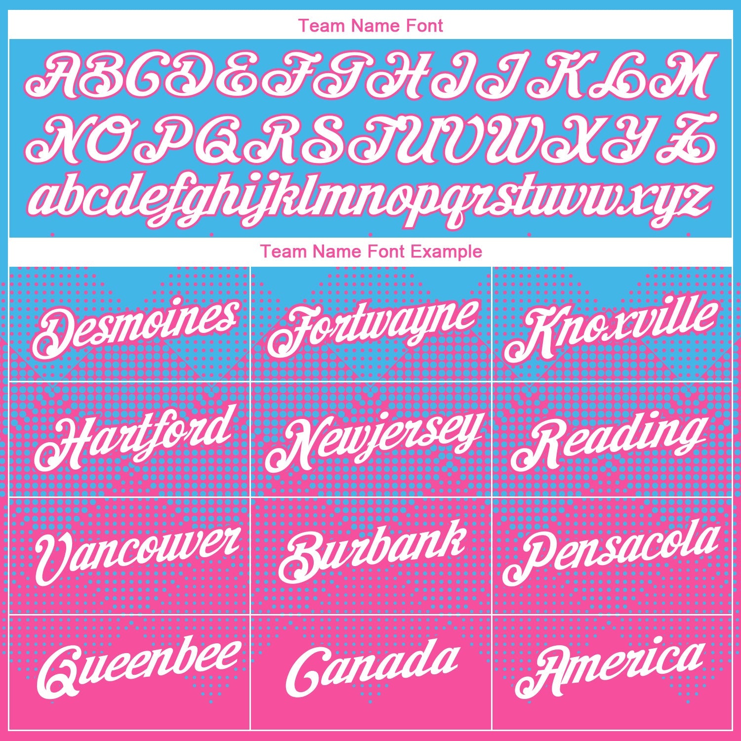 Custom Sky Blue White-Pink 3D Pattern Design Gradient Square Shapes Performance T-Shirt