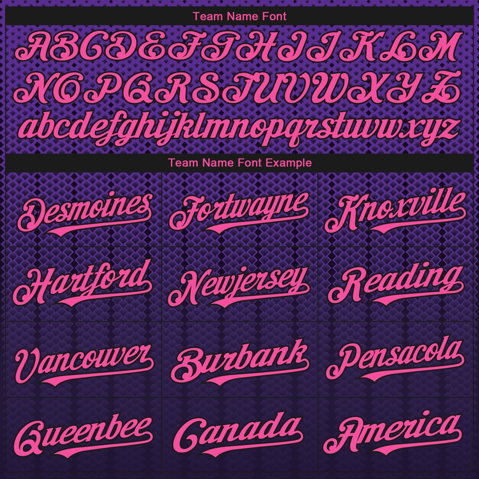 Custom Purple Pink-Black 3D Pattern Design Gradient Geometric Shape Authentic Baseball Jersey