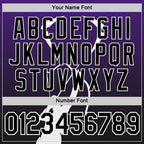 Custom Purple Black-White 3D Pattern Design Arrow Archery Bow Target Performance T-Shirt