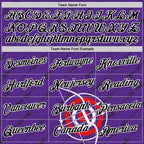 Custom Purple Black-White 3D Pattern Design Arrow Archery Bow Target Performance T-Shirt