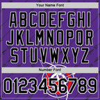 Custom Purple Black-White 3D Pattern Design Arrow Archery Bow Target Performance T-Shirt