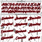 Custom White Black-Fire Red 3D Pattern Design Arrow Archery Bow Target Performance T-Shirt