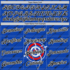 Custom Thunder Blue Black-White 3D Pattern Design Arrow Archery Bow Target Performance T-Shirt