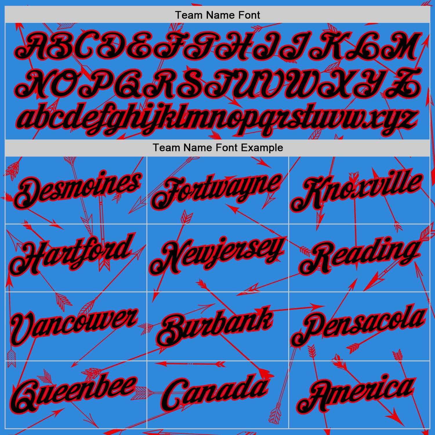 Custom Powder Blue Black-Fire Red 3D Pattern Design Arrow Archery Bow Target Performance T-Shirt