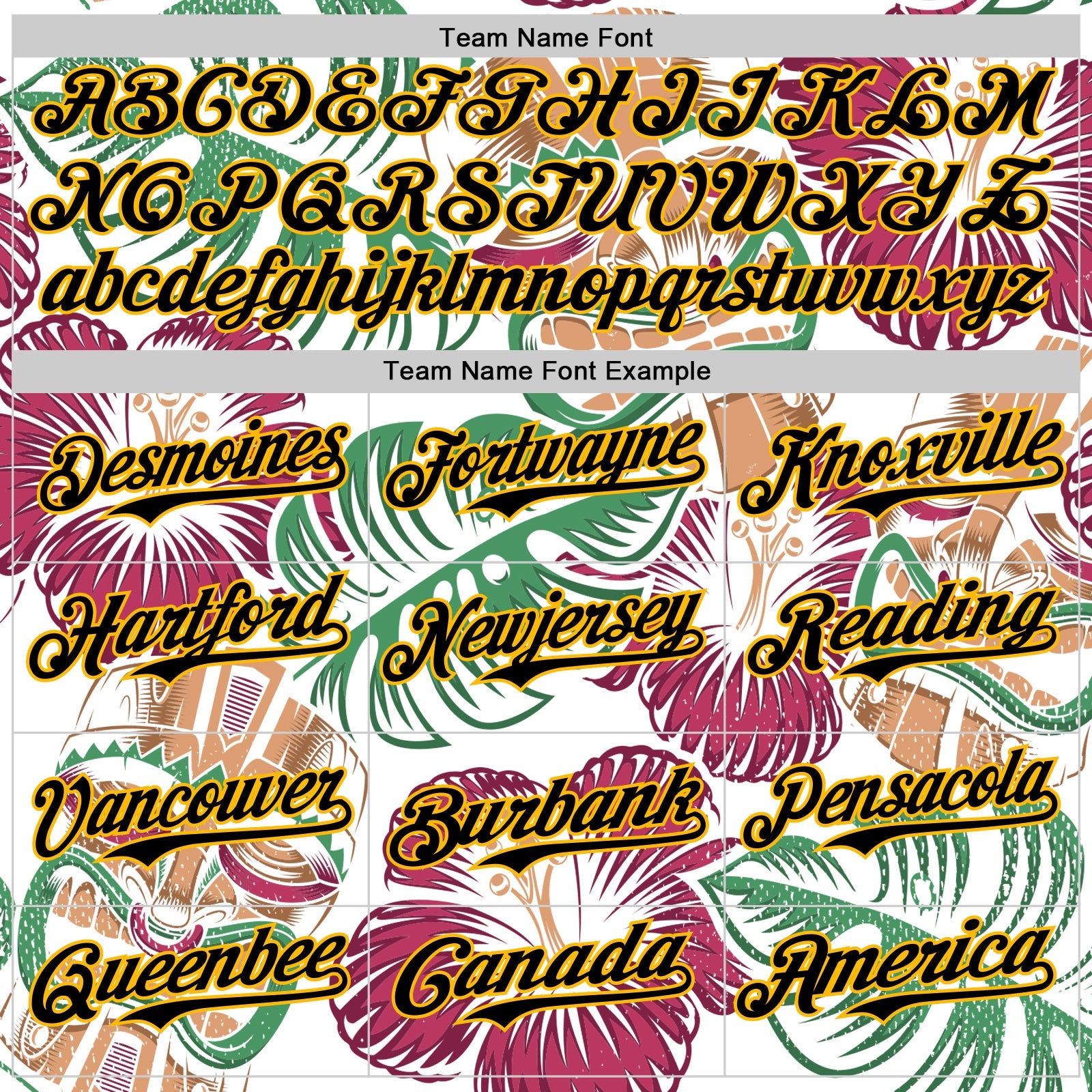 Custom White Black-Gold 3D Polynesian Style Tiki Culture Palm Leaves Islander Authentic Baseball Jersey