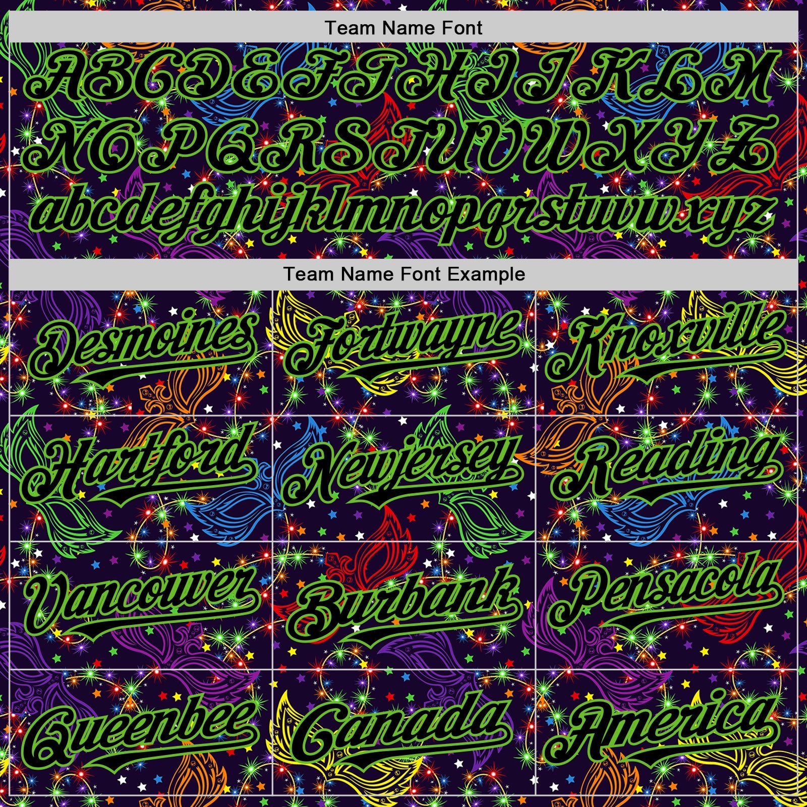 Custom Purple Black-Aurora Green 3D Pattern Design Mardi Gras Shrove Tuesday Authentic Baseball Jersey