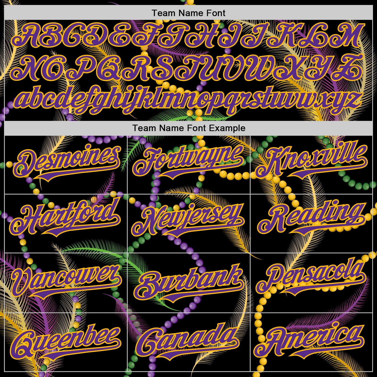 Custom Black Purple-Gold 3D Pattern Design Mardi Gras Shrove Tuesday Authentic Baseball Jersey