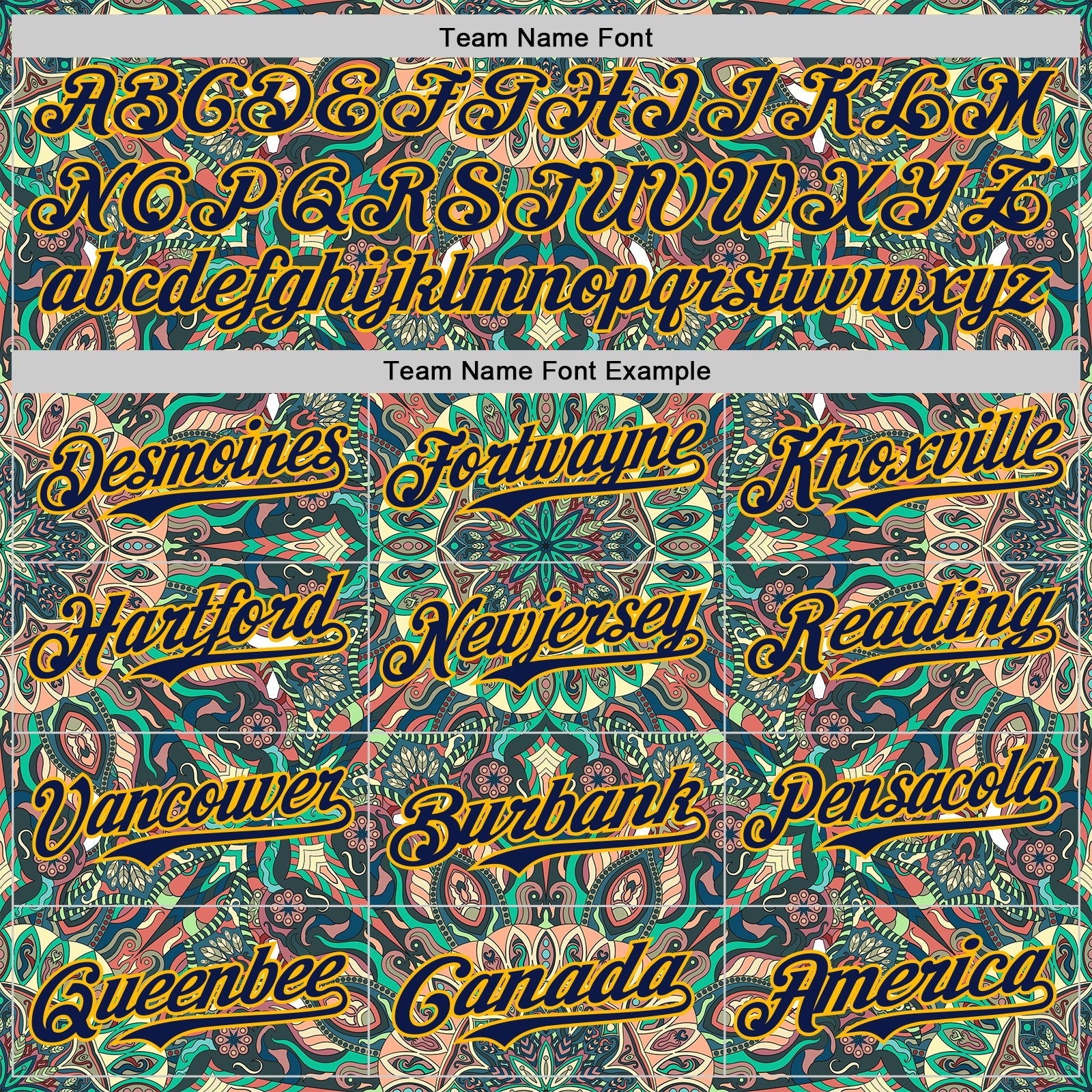 Custom Green Navy-Gold 3D Pattern Design Burner Costumes Psychedelic Authentic Baseball Jersey