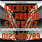 Custom Black Red-Yellow 3D Pattern Design Burner Costumes Mecha Authentic Baseball Jersey