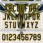 Custom White Black-Yellow 3D Pattern Design Burner Costumes Lightning Authentic Baseball Jersey