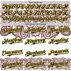Custom White Navy Red-Yellow 3D Pattern Design Burner Costumes Paisley Bandana Authentic Baseball Jersey