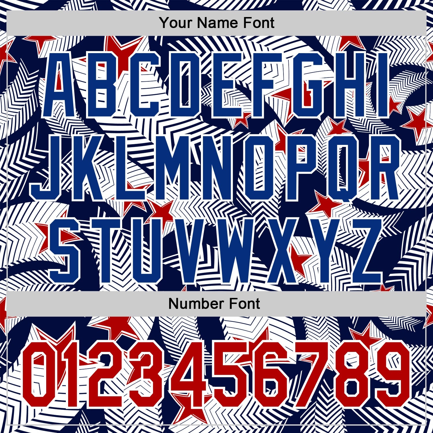 Custom White Red Navy-Royal 3D American Flag America-Inspired Authentic Baseball Jersey