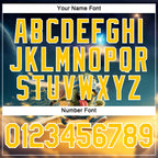 Custom Blue Yellow-White 3D Funny Pickleball Paddles Balls Performance T-Shirt