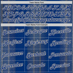 Custom Blue Royal-City Cream 3D Pattern Design Brazil Sportswear Performance T-Shirt