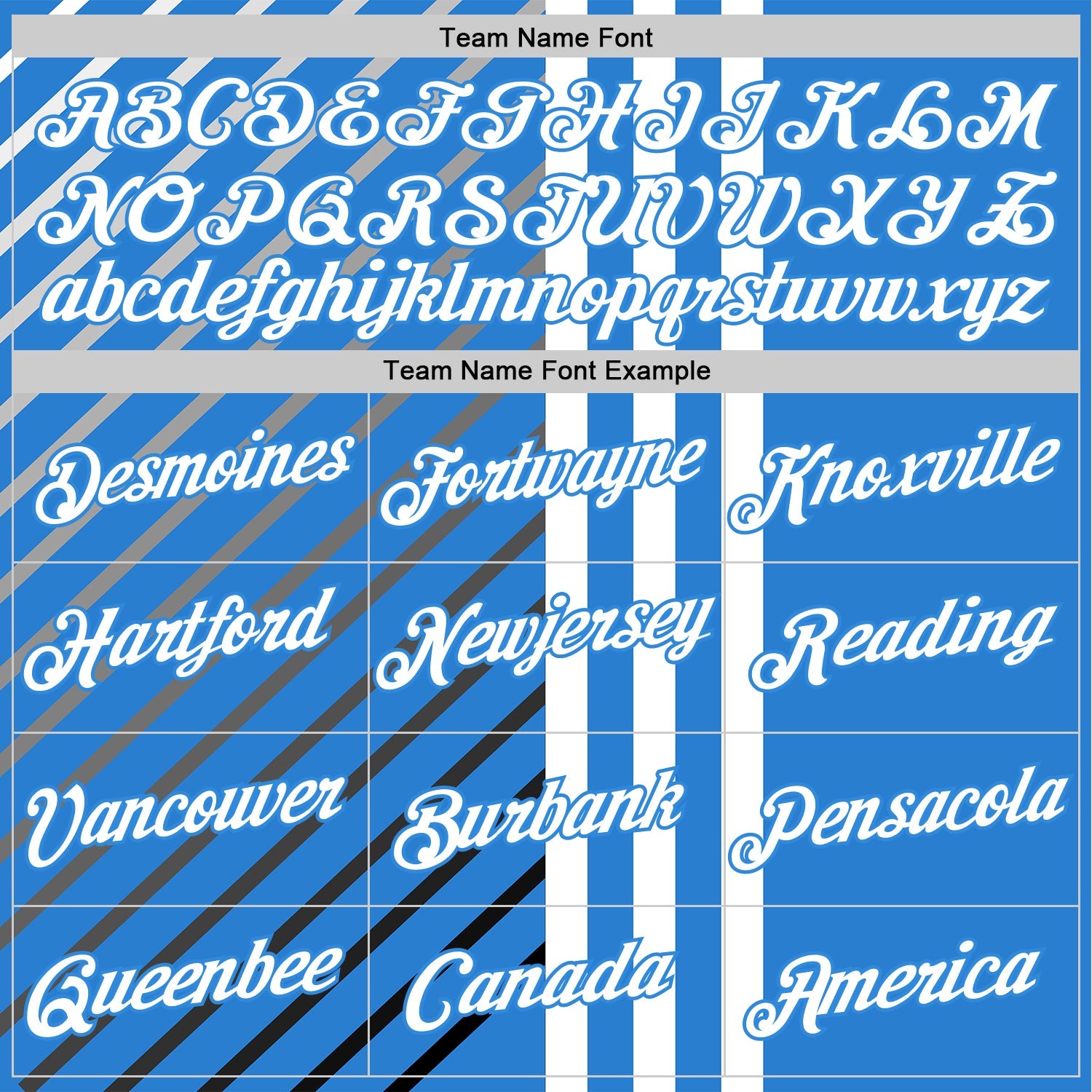 Custom Blue White Powder Blue Gray-Black 3D Pattern Design Argentina Stripe Sportswear Performance T-Shirt