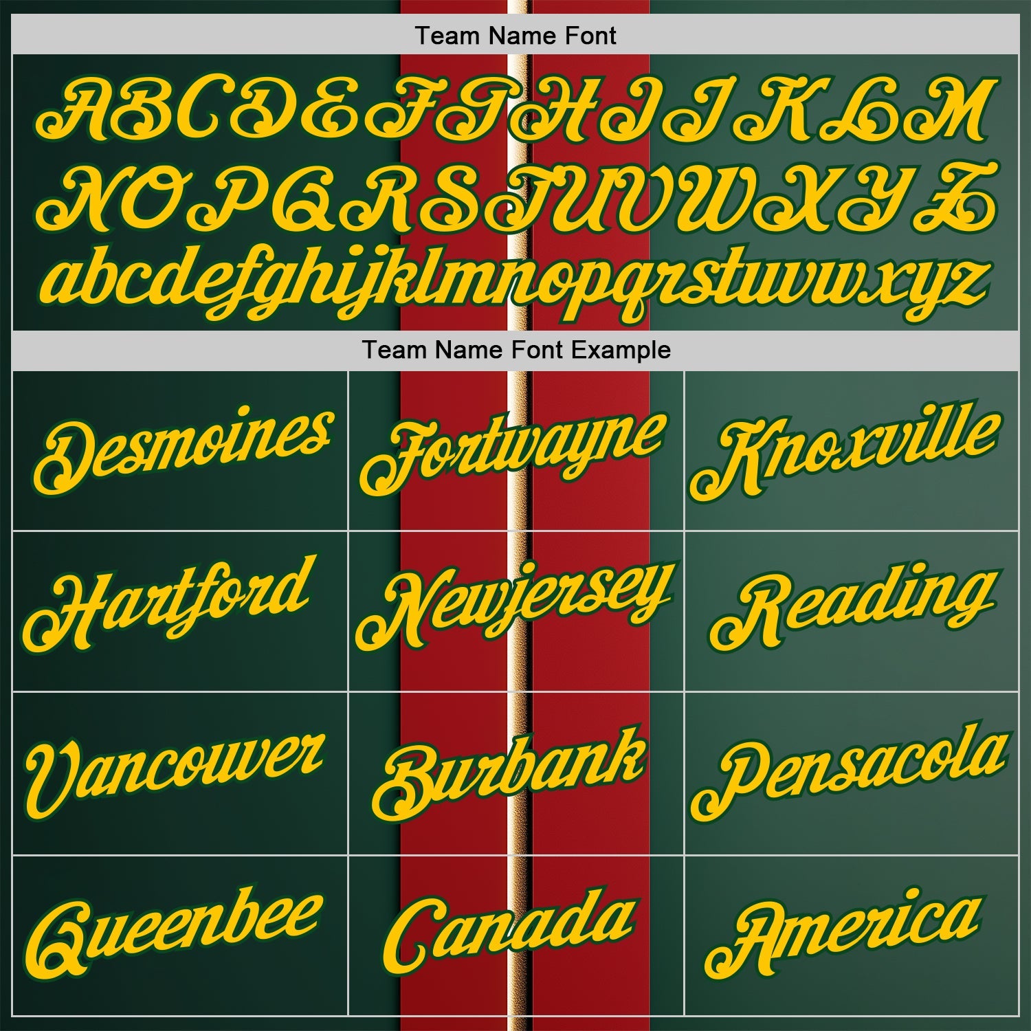 Custom Green Yellow-Red 3D Pattern Design Mexico Portugal Sportswear Performance T-Shirt