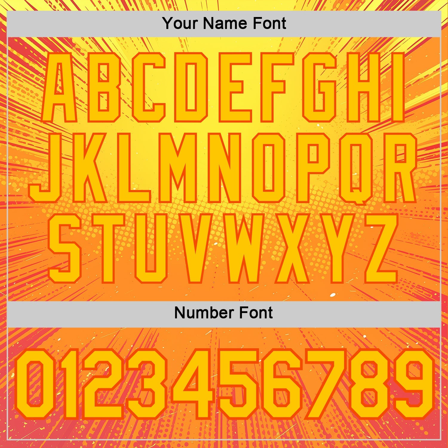 Custom Yellow Orange 3D Pattern Design Anime Inspired Gradient Sportswear Performance T-Shirt