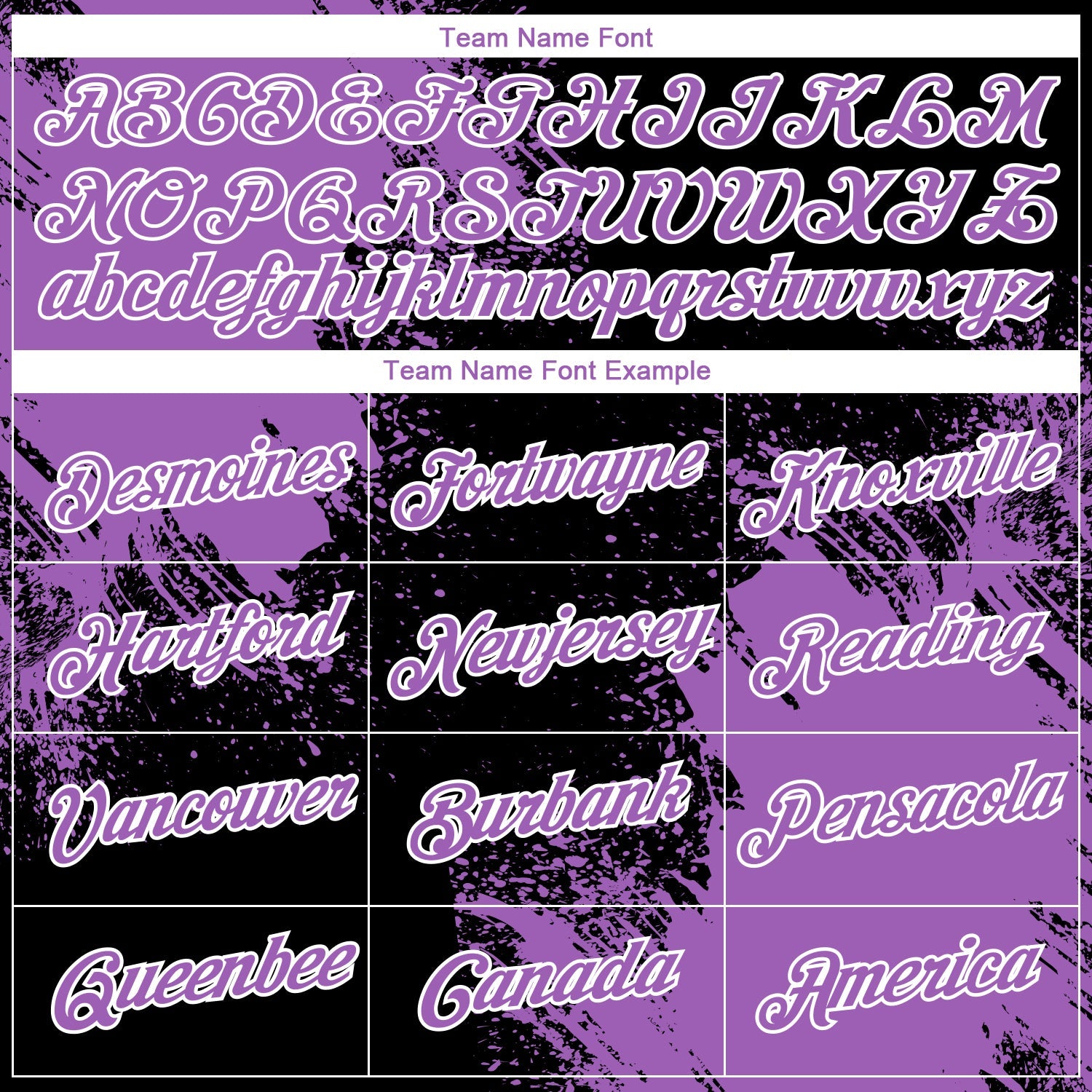 Custom Black Medium Purple-White 3D Pattern Design Abstract Brush Stroke Performance T-Shirt