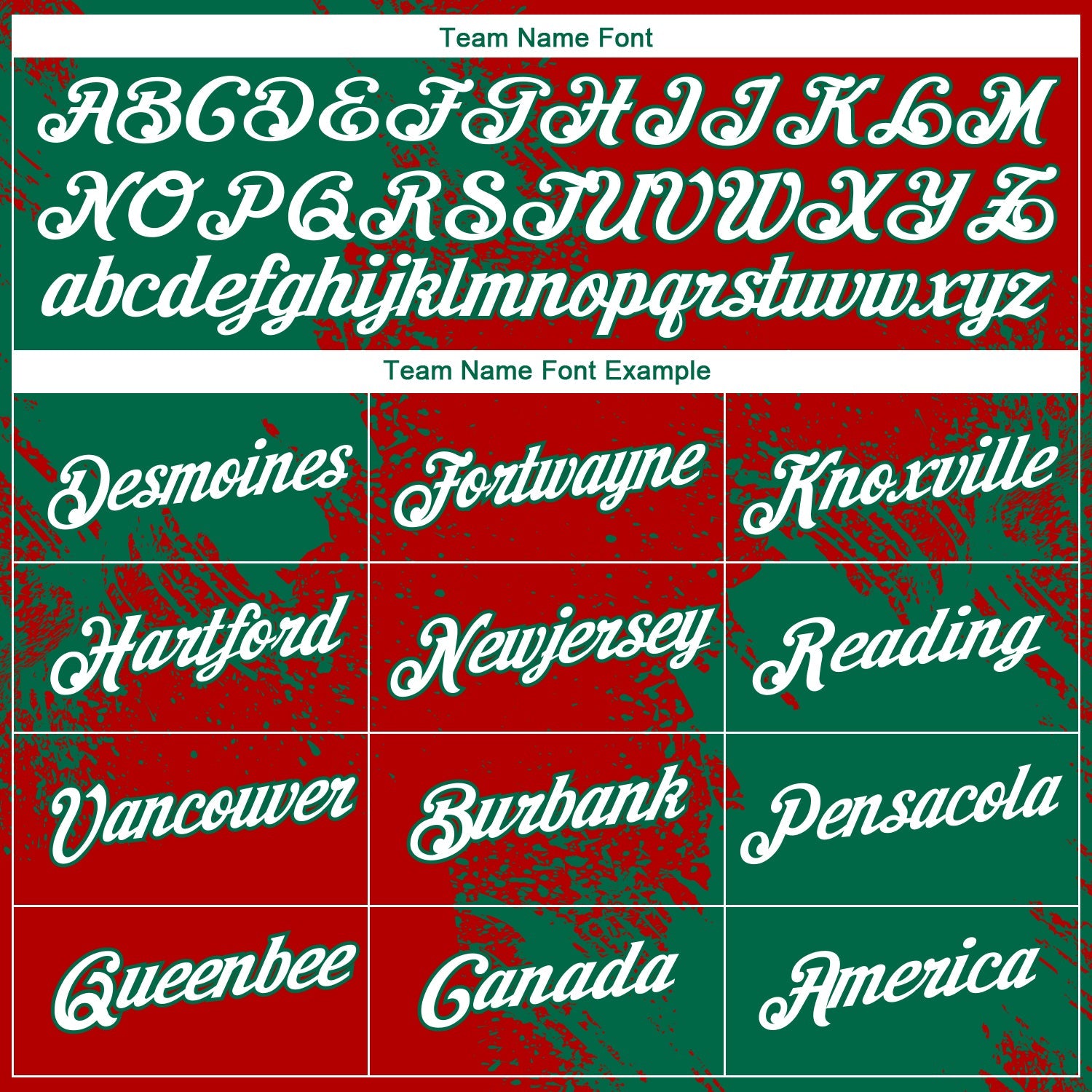 Custom Red White-Kelly Green 3D Pattern Design Abstract Brush Stroke Performance T-Shirt