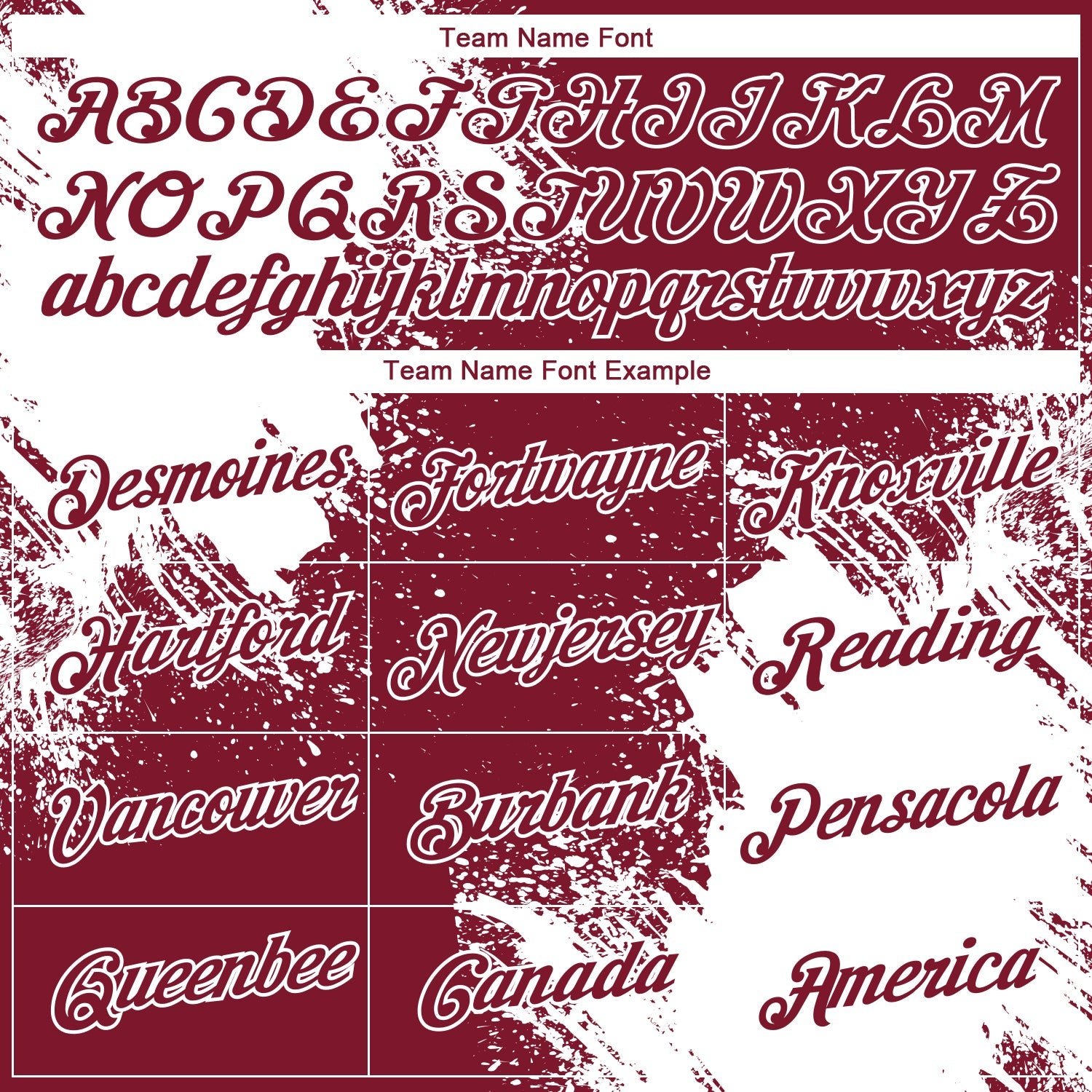 Custom Crimson White 3D Pattern Design Abstract Brush Stroke Performance T-Shirt