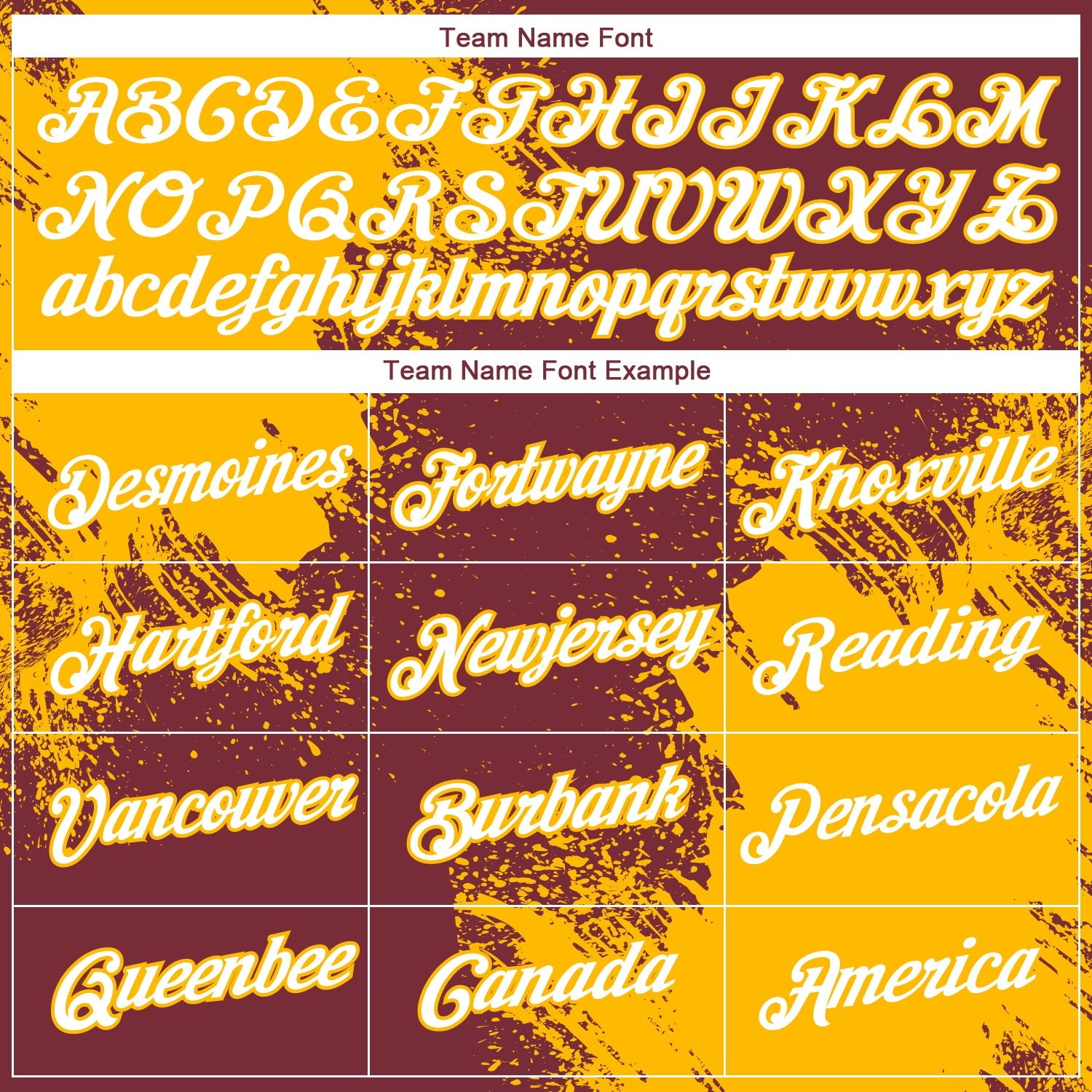 Custom Burgundy White-Gold 3D Pattern Design Abstract Brush Stroke Performance T-Shirt