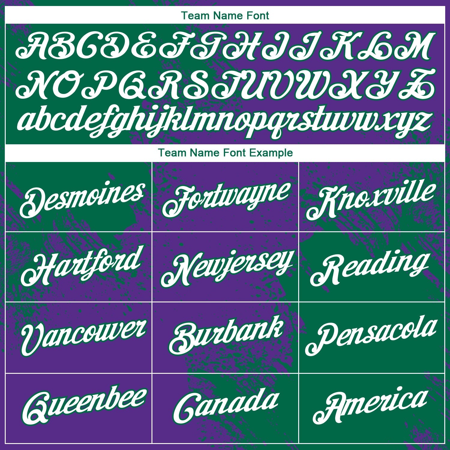 Custom Purple White-Kelly Green 3D Pattern Design Abstract Brush Stroke Performance T-Shirt