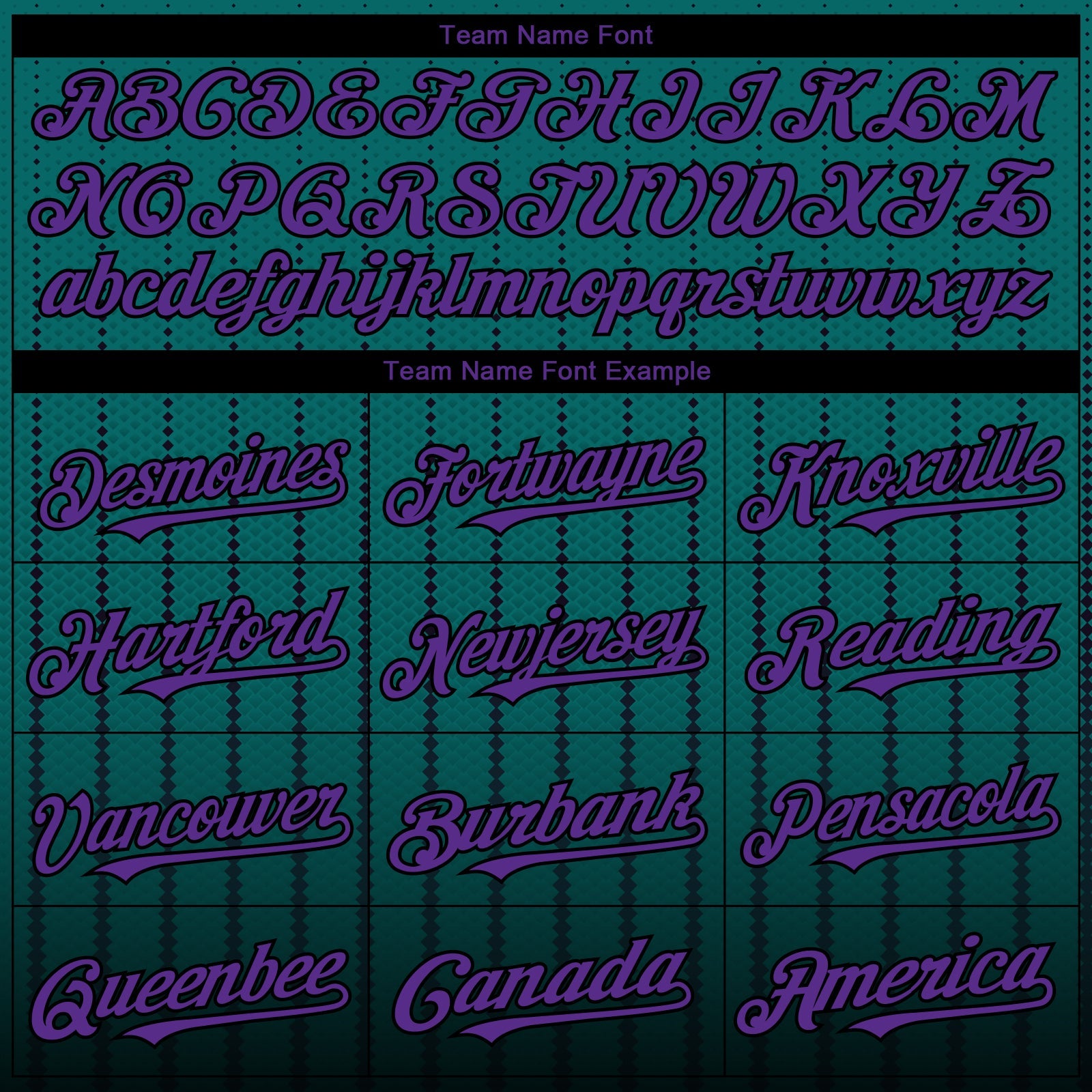 Custom Teal Purple-Black 3D Pattern Design Gradient Geometric Shape Authentic Baseball Jersey