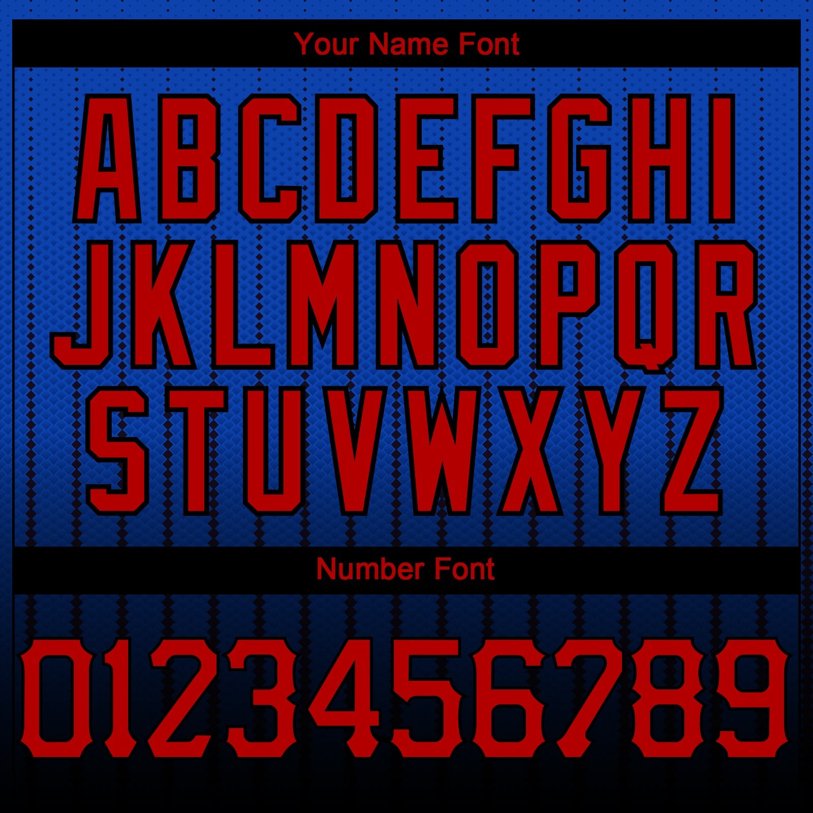 Custom Thunder Blue Red-Black 3D Pattern Design Gradient Geometric Shape Authentic Baseball Jersey