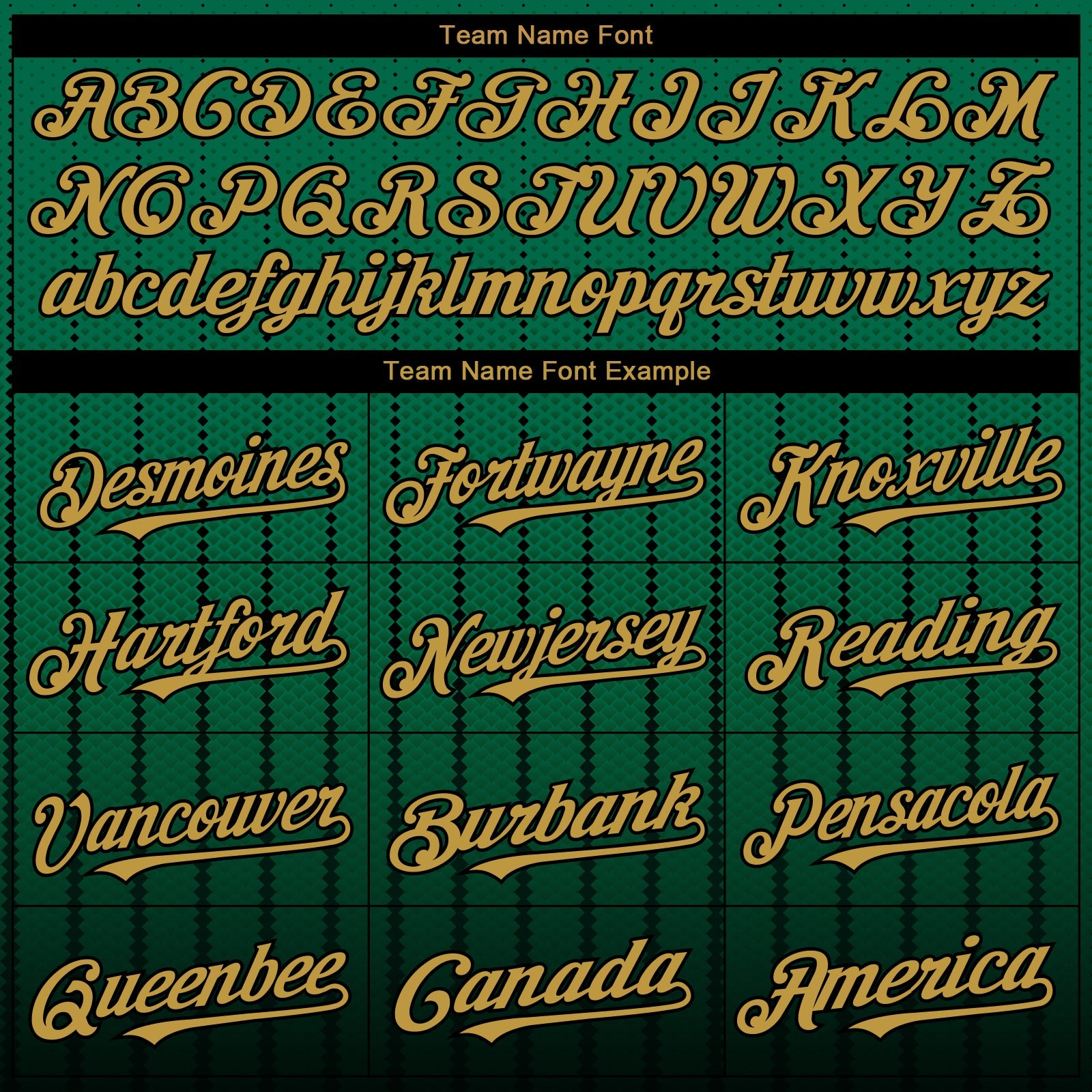 Custom Kelly Green Old Gold-Black 3D Pattern Design Gradient Geometric Shape Authentic Baseball Jersey