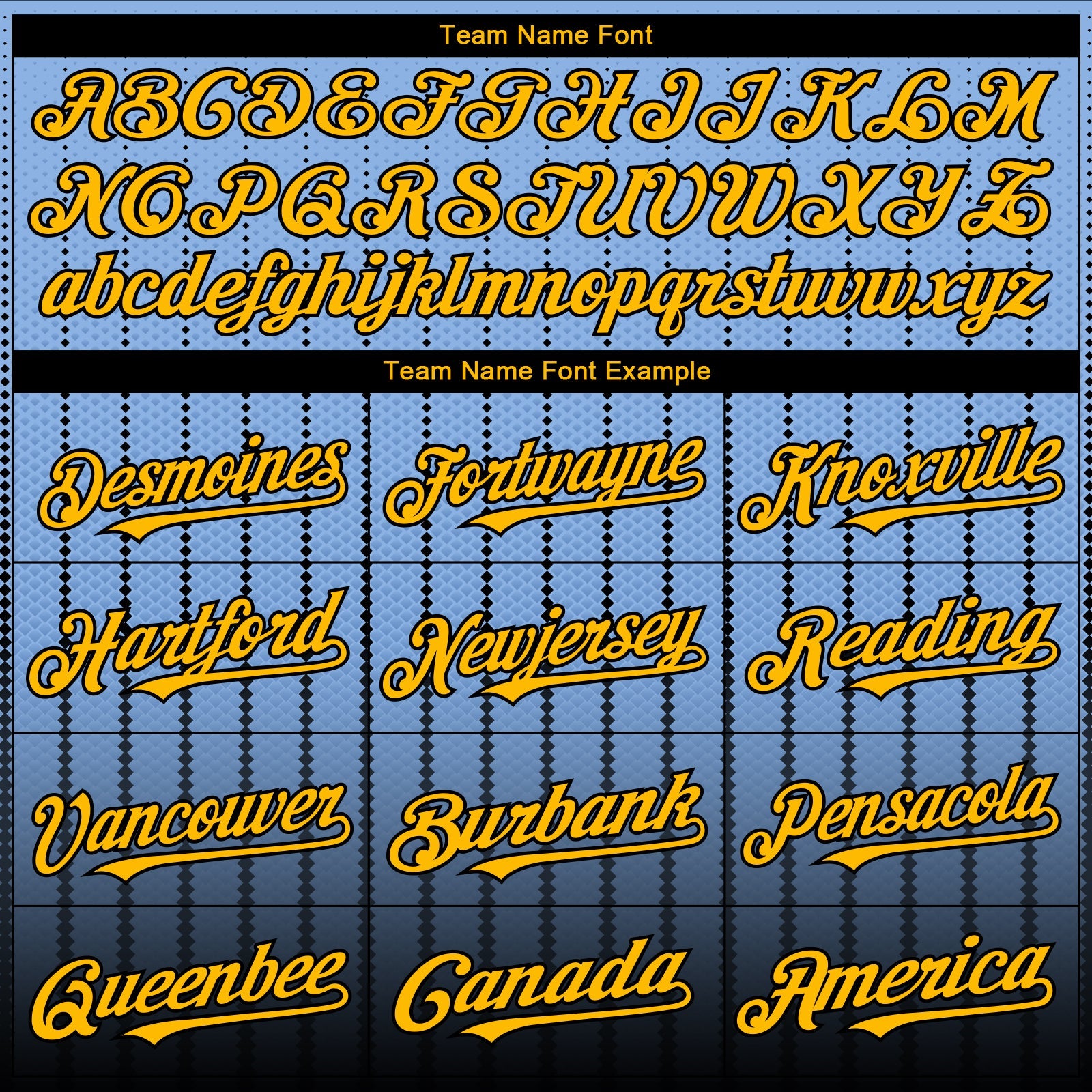 Custom Light Blue Gold-Black 3D Pattern Design Gradient Geometric Shape Authentic Baseball Jersey