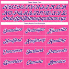 Custom Pink Purple-White 3D Pattern Design Gradient Style Twinkle Star Performance T-Shirt