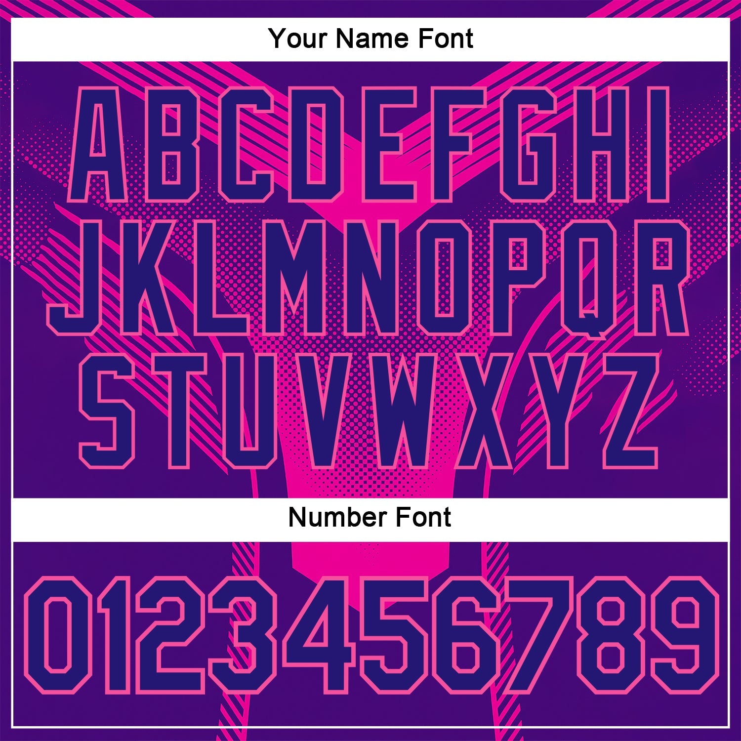 Custom Dark Purple Pink 3D Pattern Design Gradient Neon Sportswear Performance T-Shirt