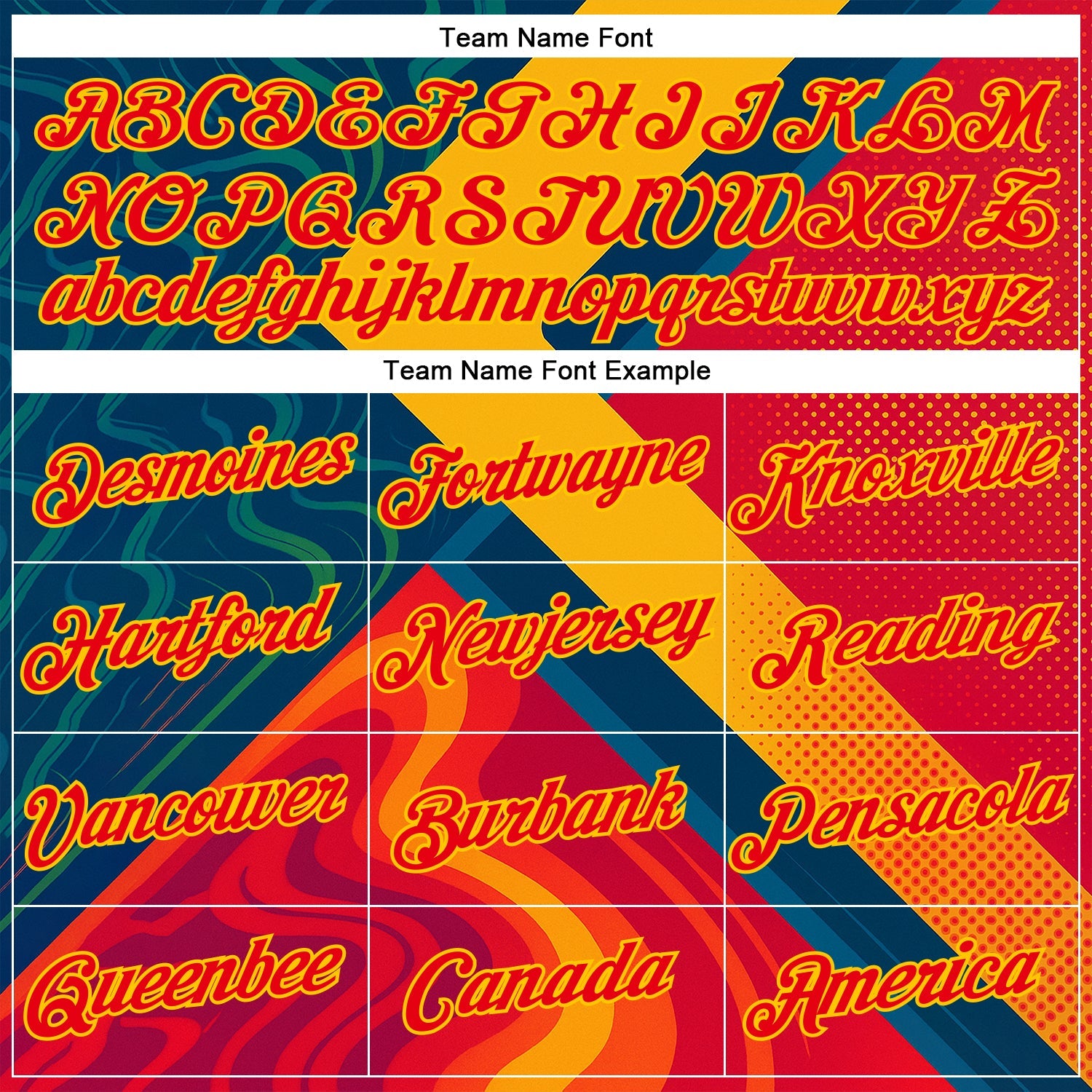 Custom Yellow Fire Red-Blue 3D Pattern Design Spain Marble Sportswear Performance T-Shirt