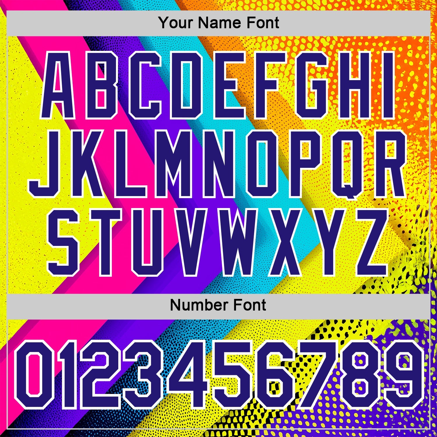 Custom Blue Dark Purple Yellow-Pink 3D Pattern Design Chromatic Geometric Shape Sportswear Performance T-Shirt