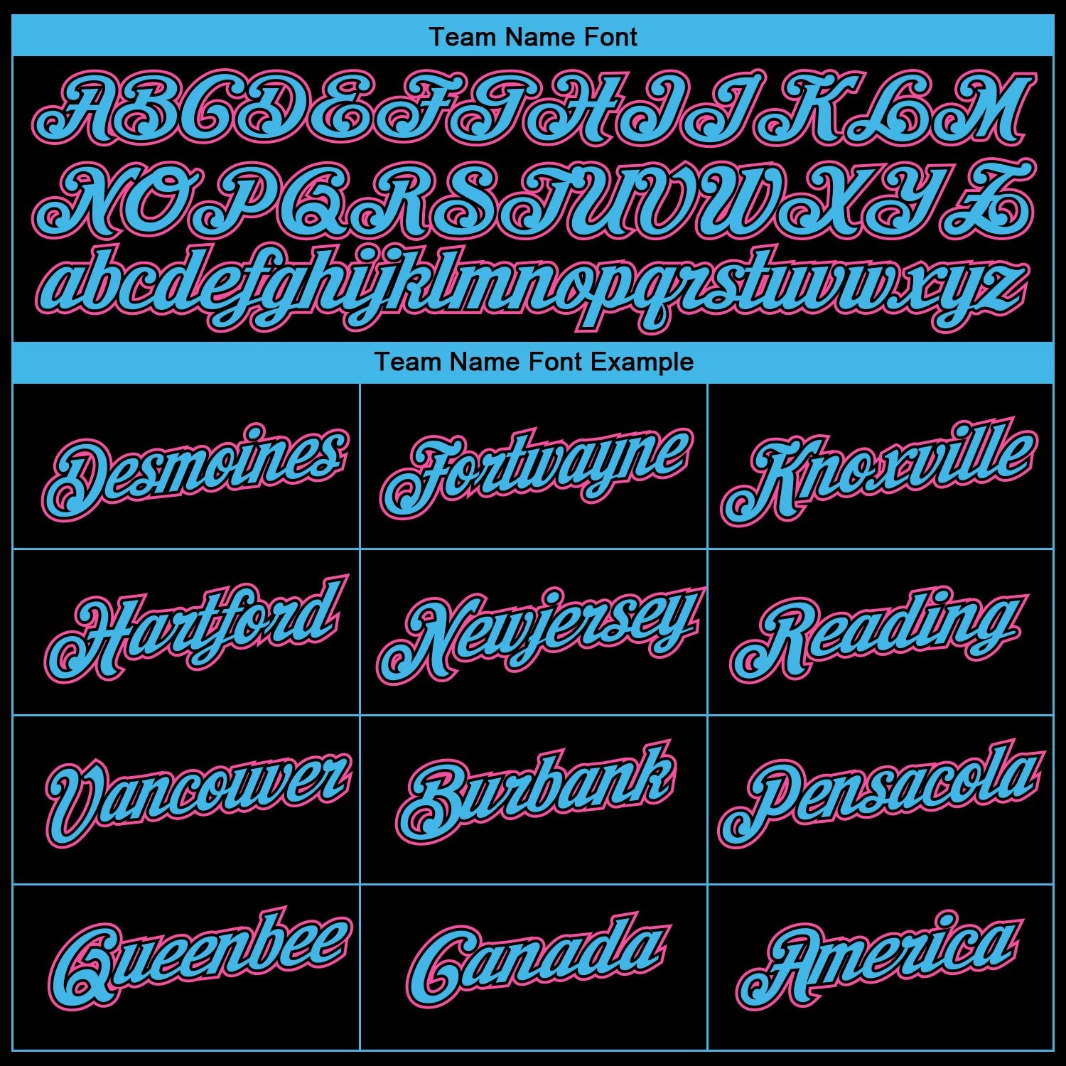 Custom Black Sky Blue-Pink 3D Miami City Edition Fade Fashion Performance T-Shirt