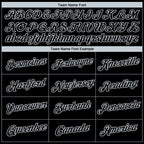 Custom Black Silver 3D Oakland City Edition Fade Fashion Performance T-Shirt