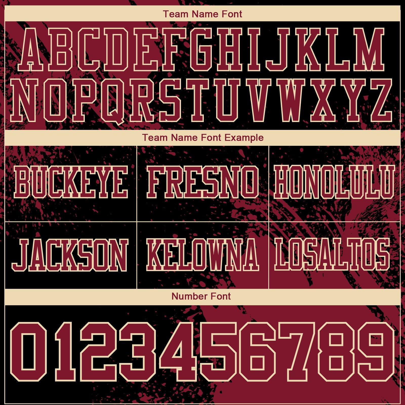 Custom Black Crimson-Cream 3D Pattern Abstract Brush Stroke Authentic Football Jersey