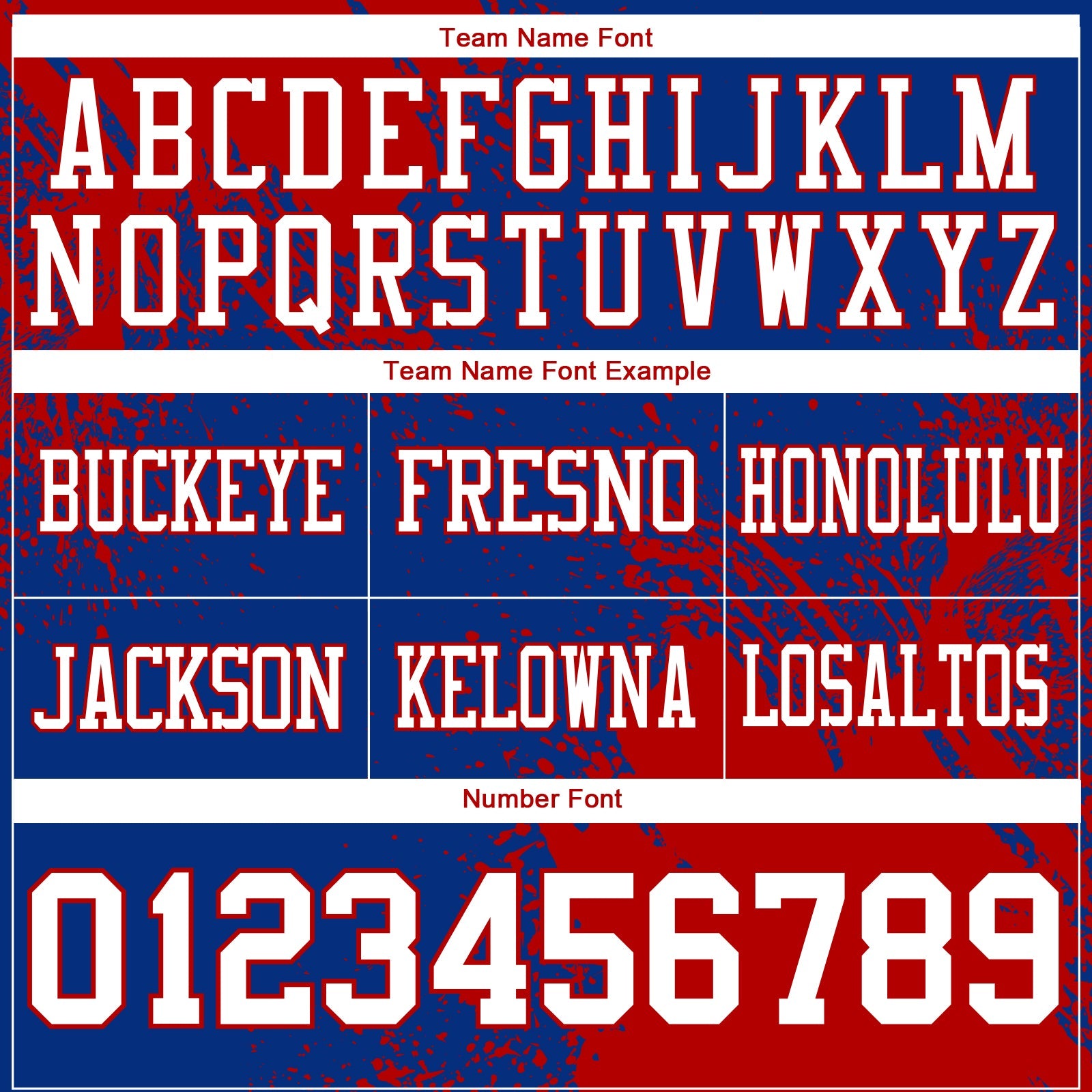 Custom Royal White-Red 3D Pattern Abstract Brush Stroke Authentic Football Jersey