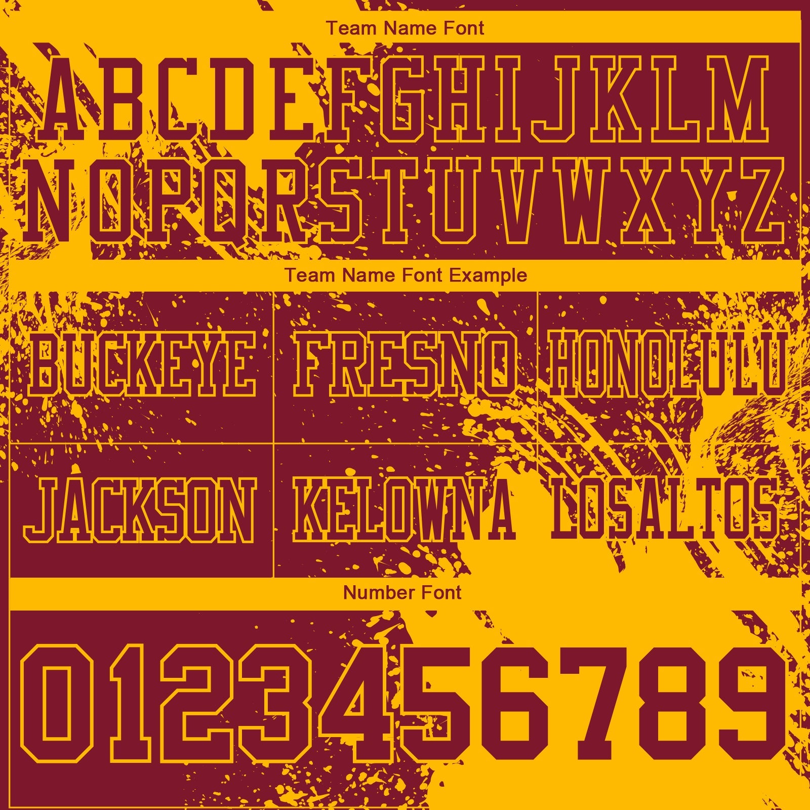 Custom Crimson Gold 3D Pattern Abstract Brush Stroke Authentic Football Jersey